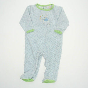 Absorba Girls Blue Long Sleeve Outfit size: 6-9 Months
